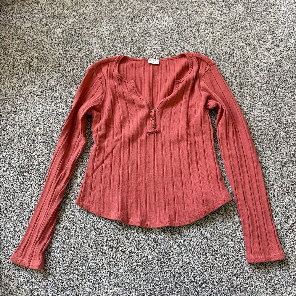 Henley Thermal Long Sleeve